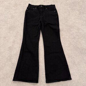 Madewell Perfect Vintage Flare Petite Jeans, Size 28 Black